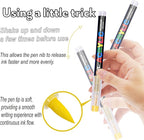 288 Colors Bag Acrylic Paint Markers Set, Soft Flexible Brush Markers - Image 6