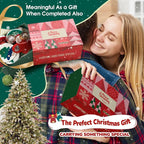 yuegool 6PCS Christmas Punch Needle Coasters Kit, Easy DIY Punch Needle - Image 6