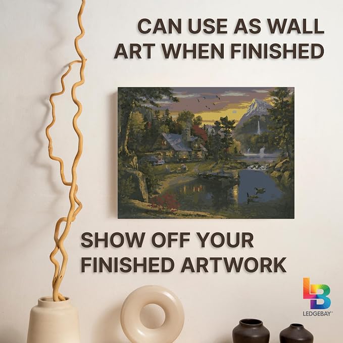 Ledgebay DIY Paint by Numbers Kit - Image 9