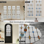 VELIMAX Reeded Glass Window Film, Window Privacy Film, Frosted Glass Window - Image 7