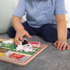 Melissa & Doug Farm Wooden Chunky Puzzle - Image 3