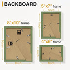 Vittanly 15 Pack Picture Frames Collage Wall Decor - Image 8