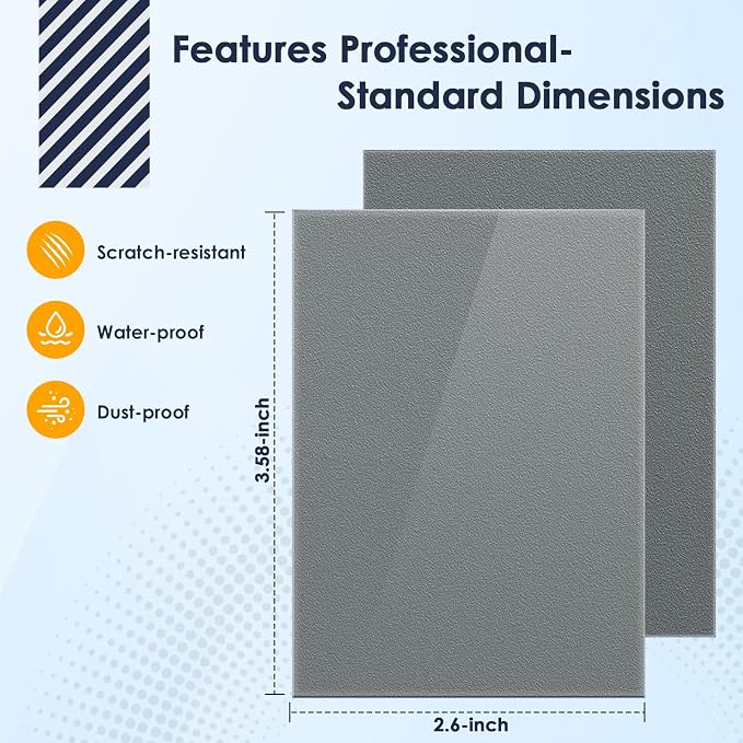 500 Pcs Card Sleeves for Trading Card, Matte Card Sleeves Deck Card Protectors - Image 3