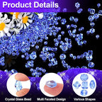 Crystal Beads, Rondelle Jewelry Beads - Image 3