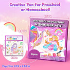 JoyCat Paint with Water Coloring Books & Shimmer Art | Princess Art & Craft - Image 6