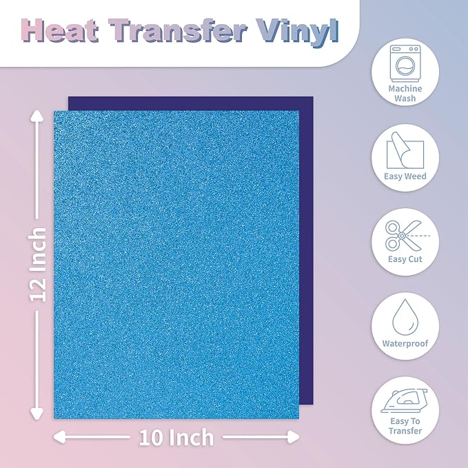 DUEUIOE Glitter HTV Bundle - Image 2