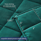 yescool Weighted Blanket for Adults Cooling Heavy Blanket for Sleeping Perfect - Image 4