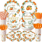 450 Pcs Little Cutie Baby Shower Tableware Set Decorations A Little Cutie is on by Unknown