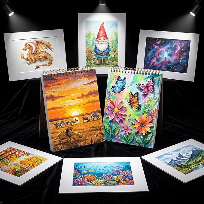Soucolor 9x12 Sketch Book, 100 Sheets Drawing Paper, Sketchbook - Image 8
