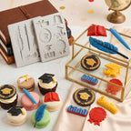 Sakolla 2 Pack 2026 Graduation Candy Chocolate Molds, Doctoral Cap Diploma - Image 2