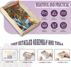 EWJRNSF Diamond Art Kits for Adults Wooden Serving Trays - Image 3