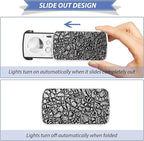 2 Pieces Jewelers Loupe 30X 60X 90X Illuminated Eye Loupe Magnifier Jewelry - Image 4