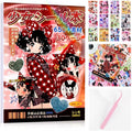 Tmtains 30 Sheets Japanese Manga Style Sticker Book 650+Pcs Heisei Retro Cute by Tmtains