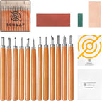Beginner-Friendly Wood Carving Kit, Linoleum Carving, and Woodworking - Image 8