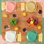 Zhehao 120 Pcs Disposable Paper Plates and Napkins Bulk Birthday Party - Image 7