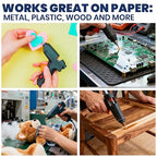 ADHES Mini Size 0.27" x 4" Hot Glue Gun Sticks 100 Pack, and Home Projects - Image 3