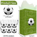 24 Soccer Party Favor Bags - Image 3