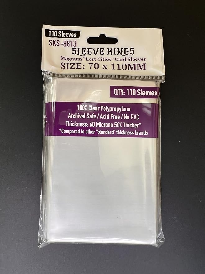 Sleeve Kings Magnum Lost Cities Card Sleeves 70 X 110 mm - Image 3