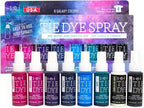 SEI 8 Pack Galaxy Tie Dye Spray Kit, Tye Dye Kits by SEI