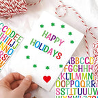 Letter Stickers 1 inch, Self-Adhesive Vinyl Waterproof ABC Letter Stickers - Image 5