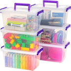 IRIS USA 5 Qt. Plastic Craft Storage Container Bins - Image 10