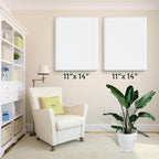 ESRICH 11x14 Canvases for Painting, 24 Pack Blank White Canvases for Painting - Image 6
