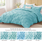 BEDELITE Macaron Blue King Size Comforter Set - Image 8