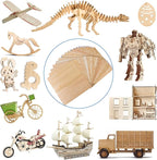 30 Pack Basswood Sheets 12"x12"x1/8", 3mm Basswood - Image 5