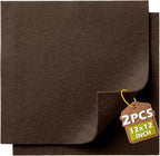Brown Soft Felt Sheets for Crafts, 1.6mm Thick, Handmade Crafts, DIY Projects by Grainear