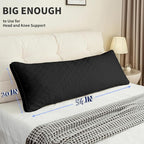 Ubauba Memory Foam Body Pillow, Full Large Body Pillows - Image 5