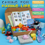 Fedmut Needle Felting Kits for Beginners Adult 12 Sea Animal Supplies - Image 3