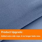 TAIMIT Slate Blue Queen Size Comforter Set - Image 3