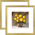 Vittanly 12x12 Picture Frames Set of 2, Ornate Vintage Photo Frame by Vittanly