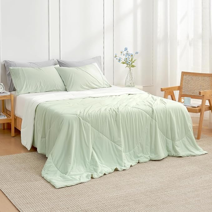 Cozy Bliss Cooling Comforter Twin Size, Cooling Blankets - Image 3