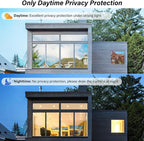 Kromapolis One Way Window Privacy Film Reflective Mirror Home Window Tint - Image 5