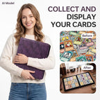 Card Binder 12 Pocket, Premium 720 Double Sided Pocket Collection Binder - Image 7