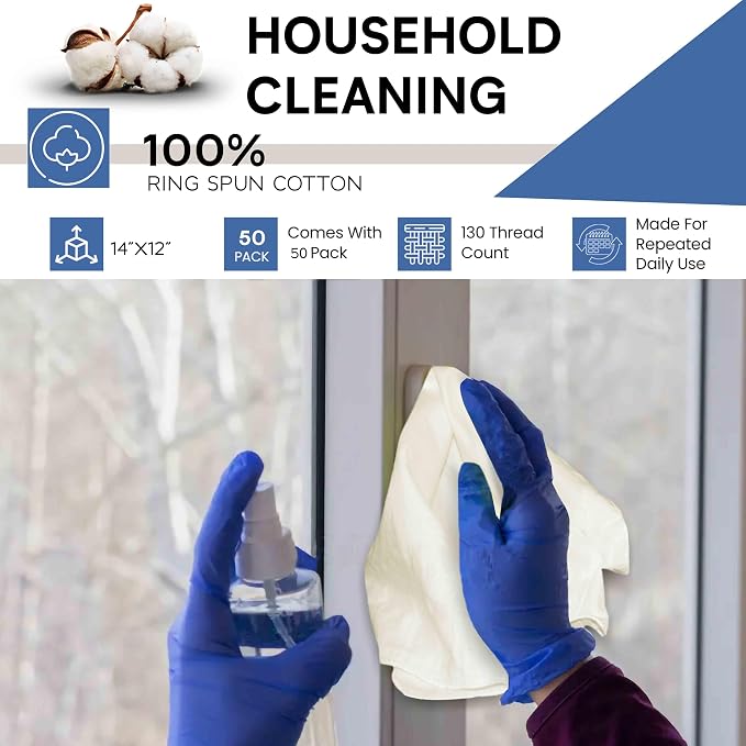 Shop Towels| Multipurpose Commercial and Residential Shop Cleaning| Car Wash - Image 6