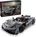LEGO Technic Koenigsegg Jesko Absolut Grey Hypercar, Sports Car Building Set by Unknown