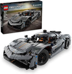 LEGO Technic Koenigsegg Jesko Absolut Grey Hypercar, Sports Car Building Set by Unknown