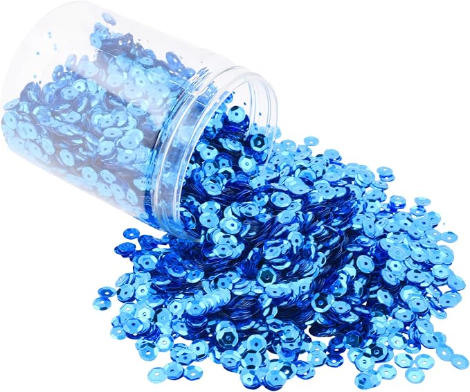 Mandala Crafts 20000 Royal Blue Sequins by MandalaCrafts