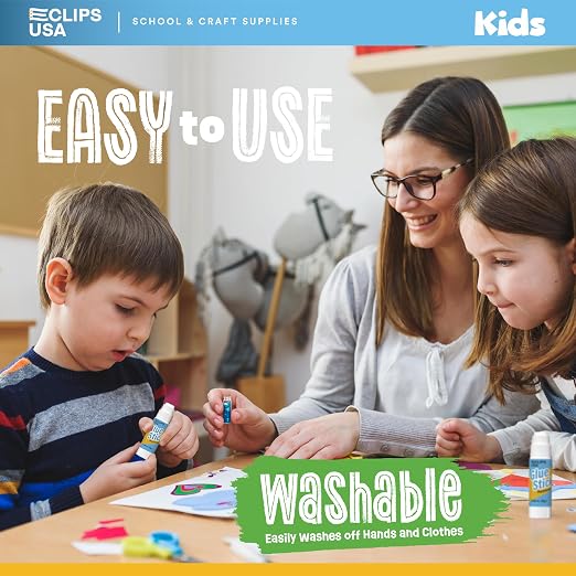 Glue Sticks Bulk, Glue Sticks for Kids Or Adults, Washable Glue Sticks - Image 5