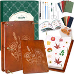 Aboofx Flower Press Kit, Craft Kits 15.7" x 11.8" 6 Layers Wooden Flower by Aboofx
