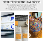 60 Sheets Inkjet Transparency Film 100% Clear Acetate Sheets - Image 2