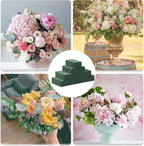 Tunnkit 12 Pcs Wet & Dry Floral Foam Blocks, 7.8" L x 3.5" W x 2.4" H | Flower - Image 5