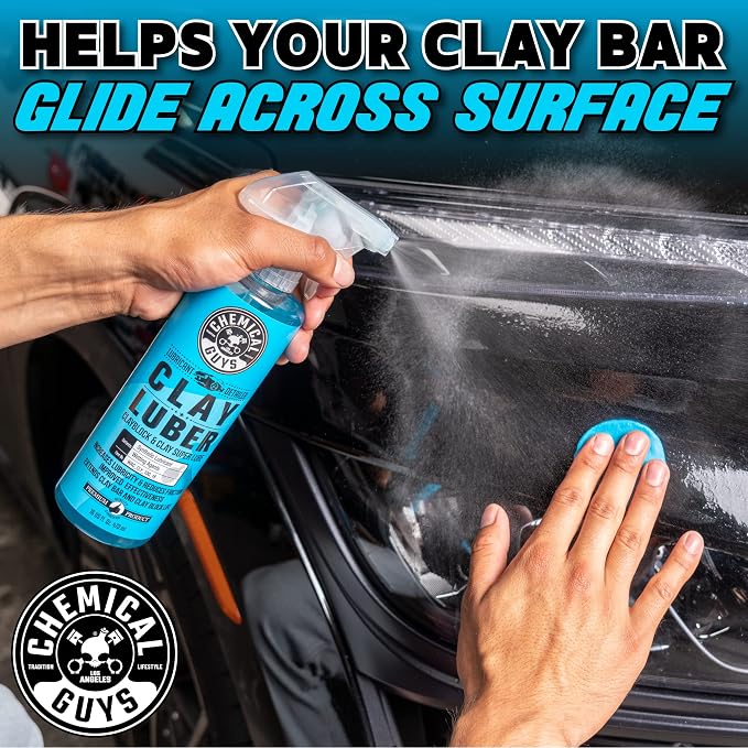 Chemical Guys, OG Clay Bar & Luber Synthetic Lube Kit, Medium Duty, 2-Piece | - Image 4