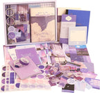 emmoolife 348 Pcs Scrapbooking Supplies Kit, Vintage Aesthetic Scrapbook Kit - Image 9