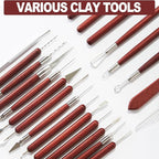 LINPHCEY 22-Piece Clay Sculpting Tools Set Perfect - Image 4