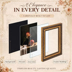 Wonderjune 15 Pcs Vintage Picture Frames Set - Image 4