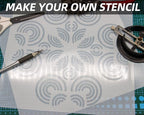 7.5mil Blank Mylar Sheets, 12X12 inch Milky Translucent PET Blank Stencils - Image 4