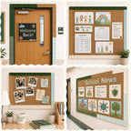 6 Rolls 40 Ft Ruffled Bulletin Board Borders Back to School Classroom Decor - Image 6
